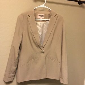 brown blazer